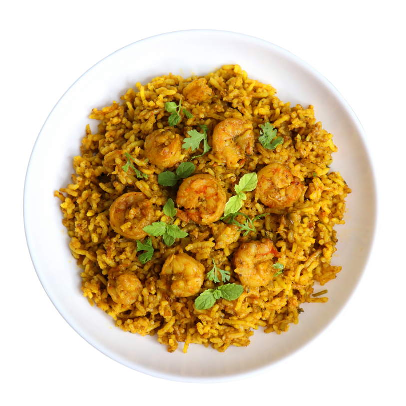 Arroz con camarón